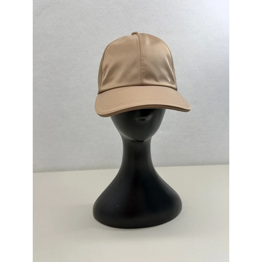 Alo Yoga Cap Camel Tan Adjustable Baseball Hat Water Resistant